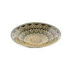 CENTROTAVOLA IN VETRO " REGNO " D CM 30COLORE O